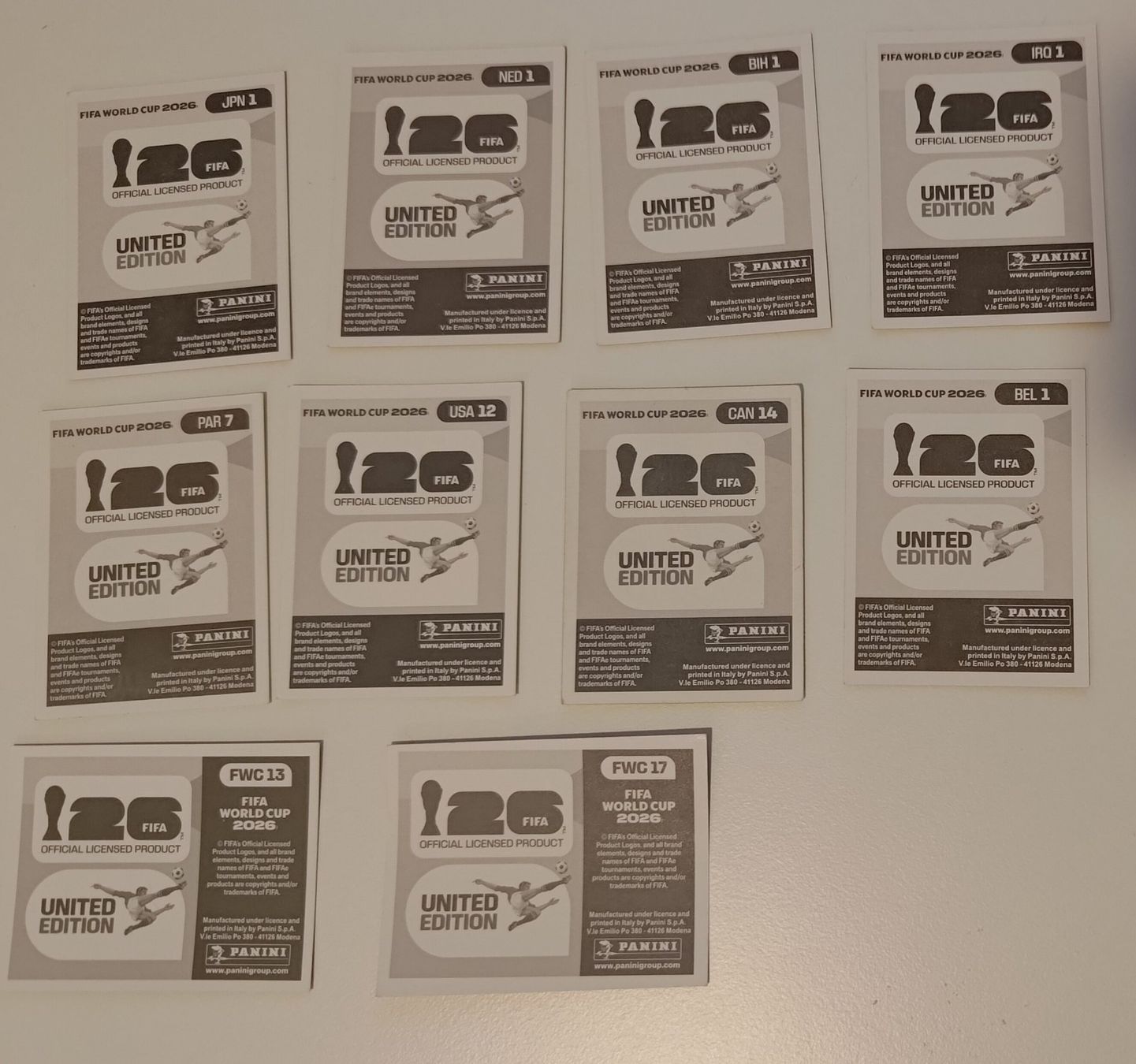 Panini Carte collezionabili: Panini WM 2026 - SET diverse – Usato da Bern venduto da Nicolaro 1