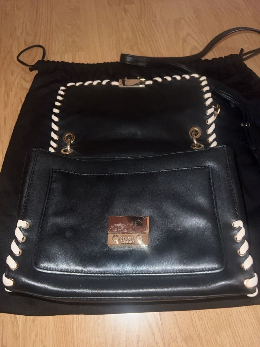 Karl Lagerfeld Taschen für Damen: Karl Lagerfeld Tasche Leder – Gebraucht aus Niederhasli von aleksandra.st 6