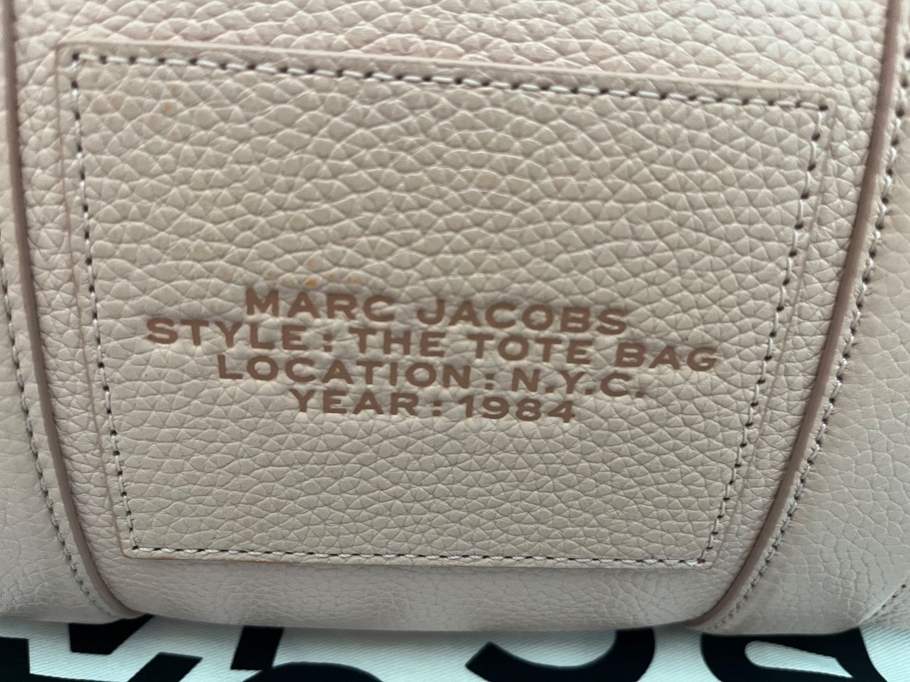 Marc Jacobs Sacs femmes: Marc Jacobs Tote Bag Rose Leather – Neuf (Voir description) à Reinach BL par pinklemonade 4