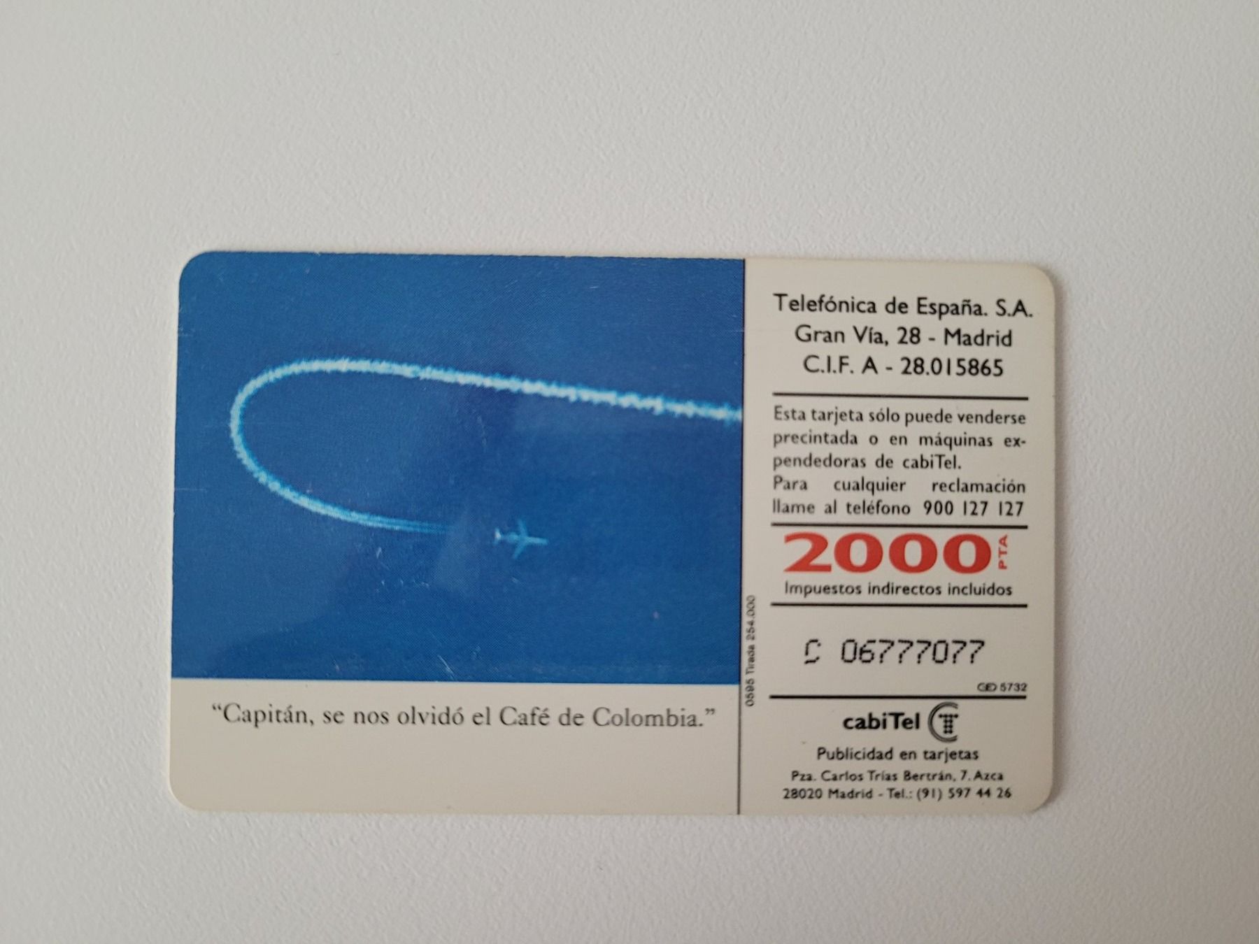Cartes de téléphone: Telefonkarte Spanien – D'occasion à Inwil par Flower2325 1