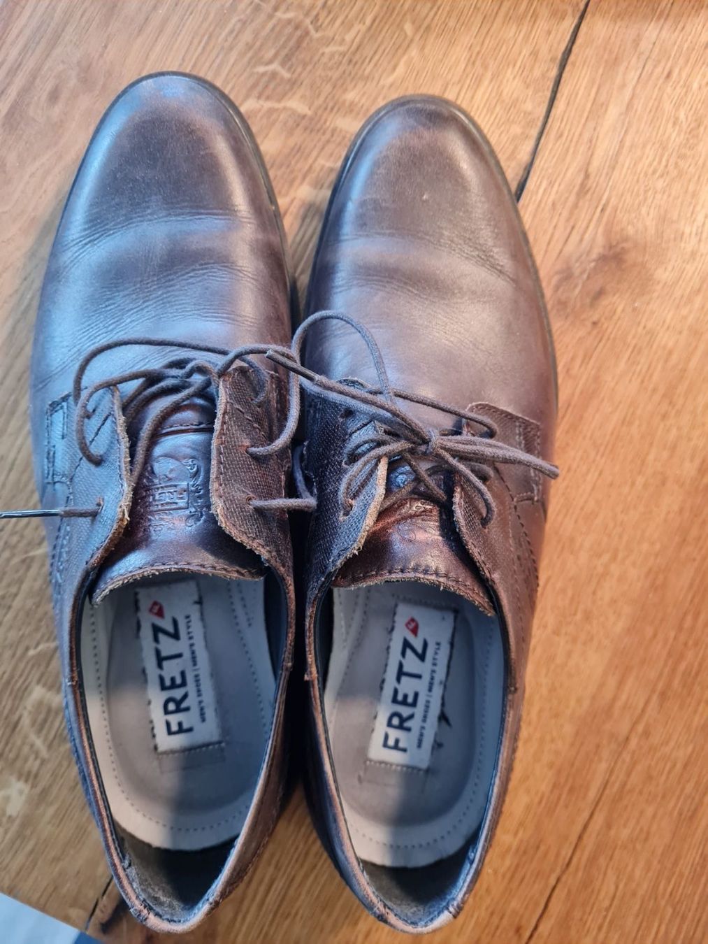 Herrenschuhe: Fretz Herrenschuhe braun – Gebraucht aus Schafisheim von inf_5dtw