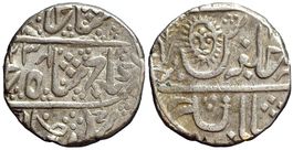Indien, Indore, Rupie AH 1238