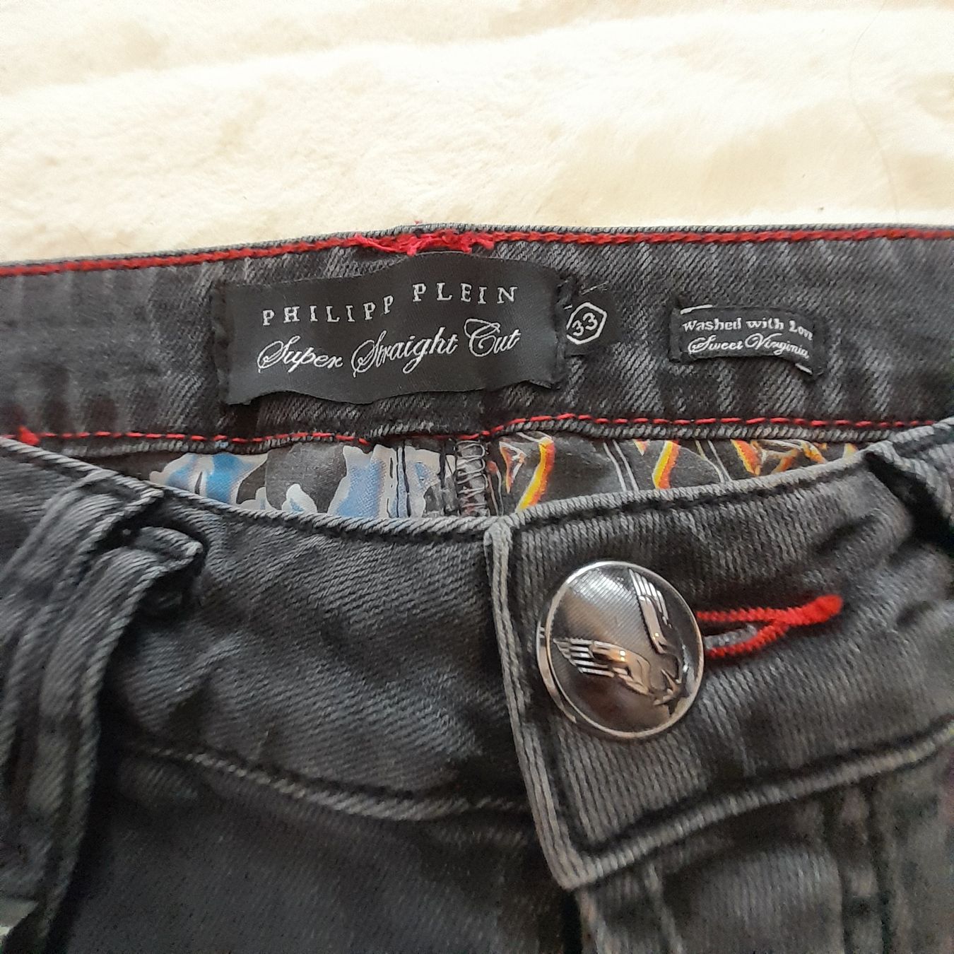 Philipp Plein Jeans: Jeans Philipp Plein gris anthracite, taille 33, – Usato da Renens VD venduto da ser_j2fn 2