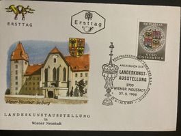 Österreich 1966 ill. Ersttagsbrief Landeskunstausstellung