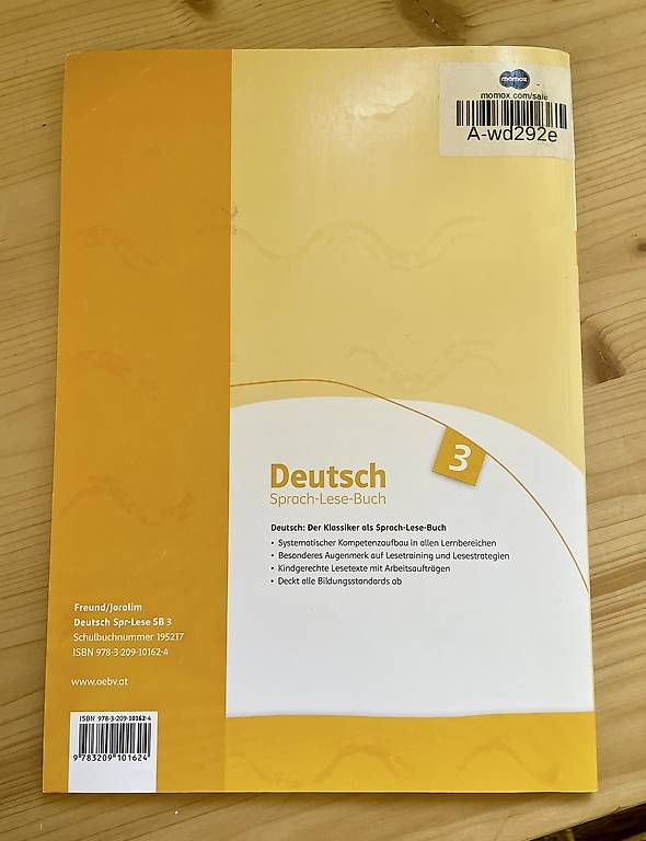 Libri: Deutsch Sprach Lese Buch ÖBV 3. Klasse – Usato da Stetten AG venduto da kristinabrita 1