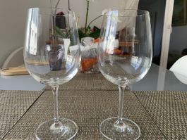 Zwei Wein Gläser 