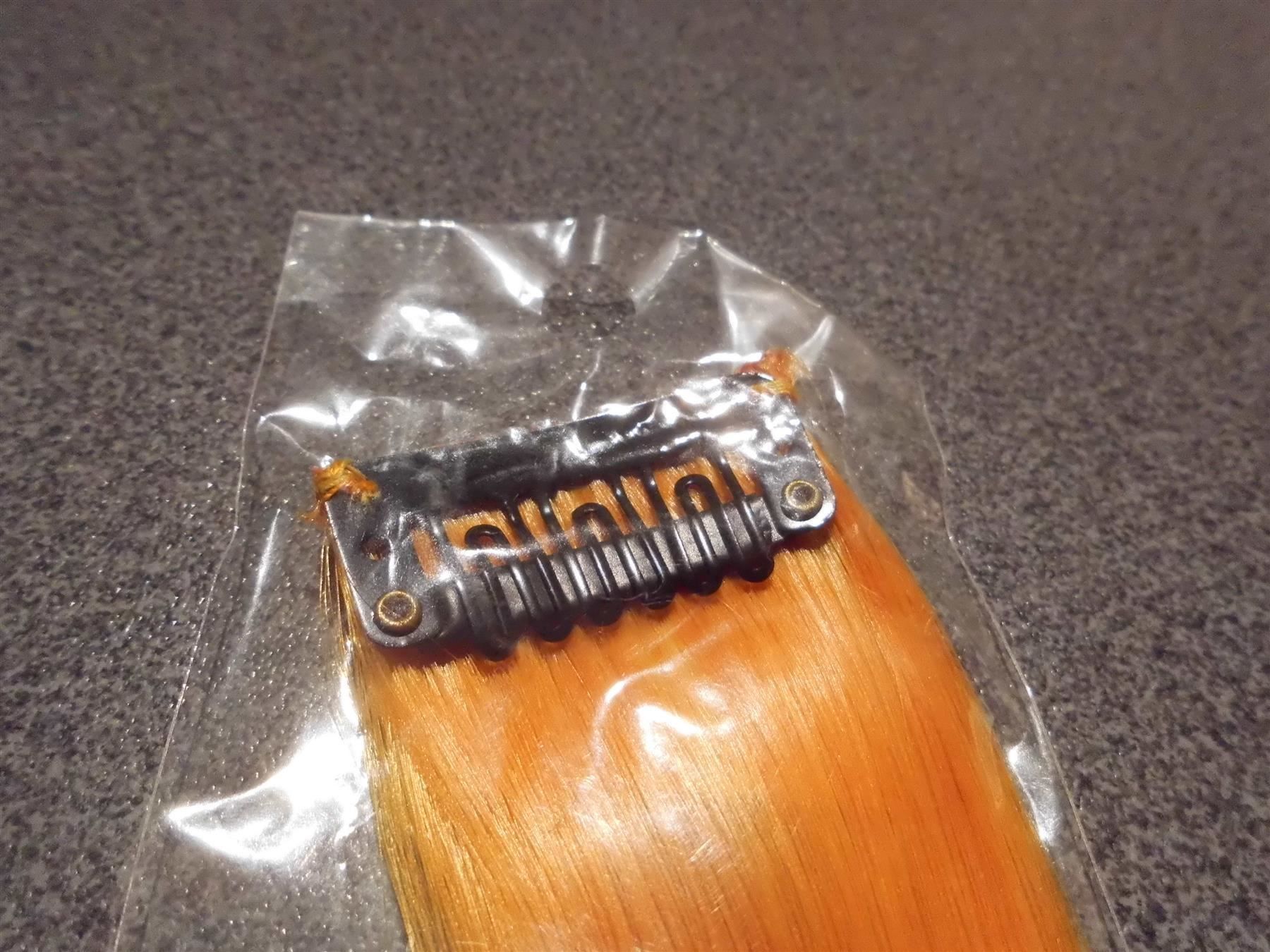 Accessoires pour cheveux: Haar Strähne orange/rot/gelb – Neuf avec emballage d'origine à Zürich par abraxas1291 1