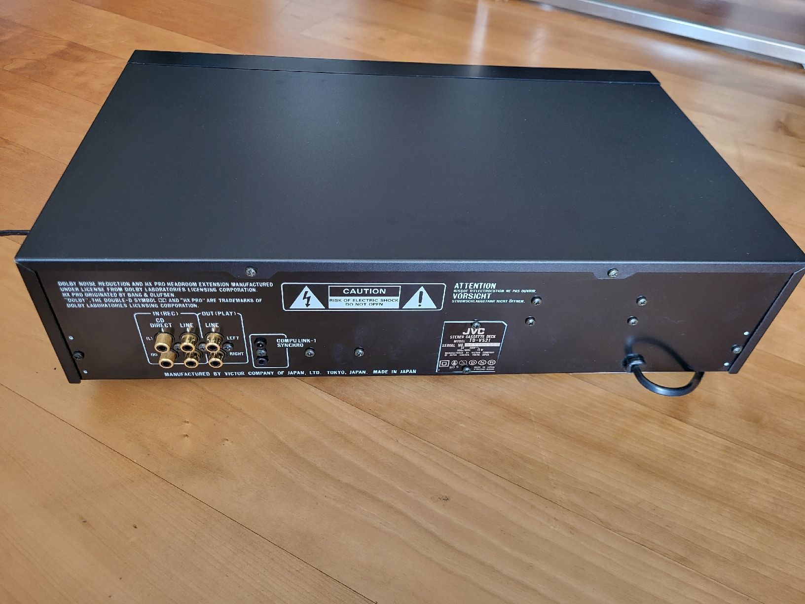 JVC Systèmes audio & multimédias: JVC Cassette Deck TD-V521 – D'occasion à Meilen par sdittmar 1