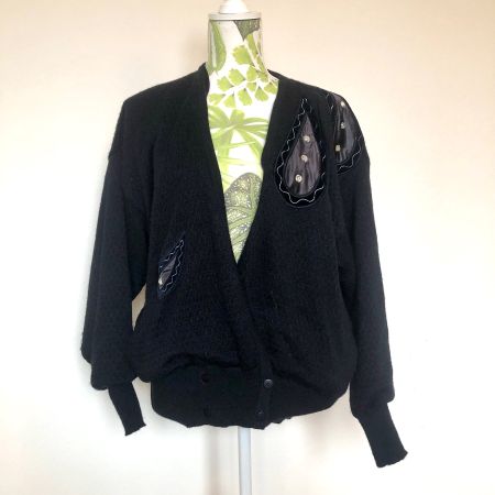 Vintage Baltrik Strickjacke, Grösse 42
