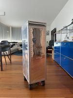 bordbar Flugzeugtrolley silber mit 2 Schubladen