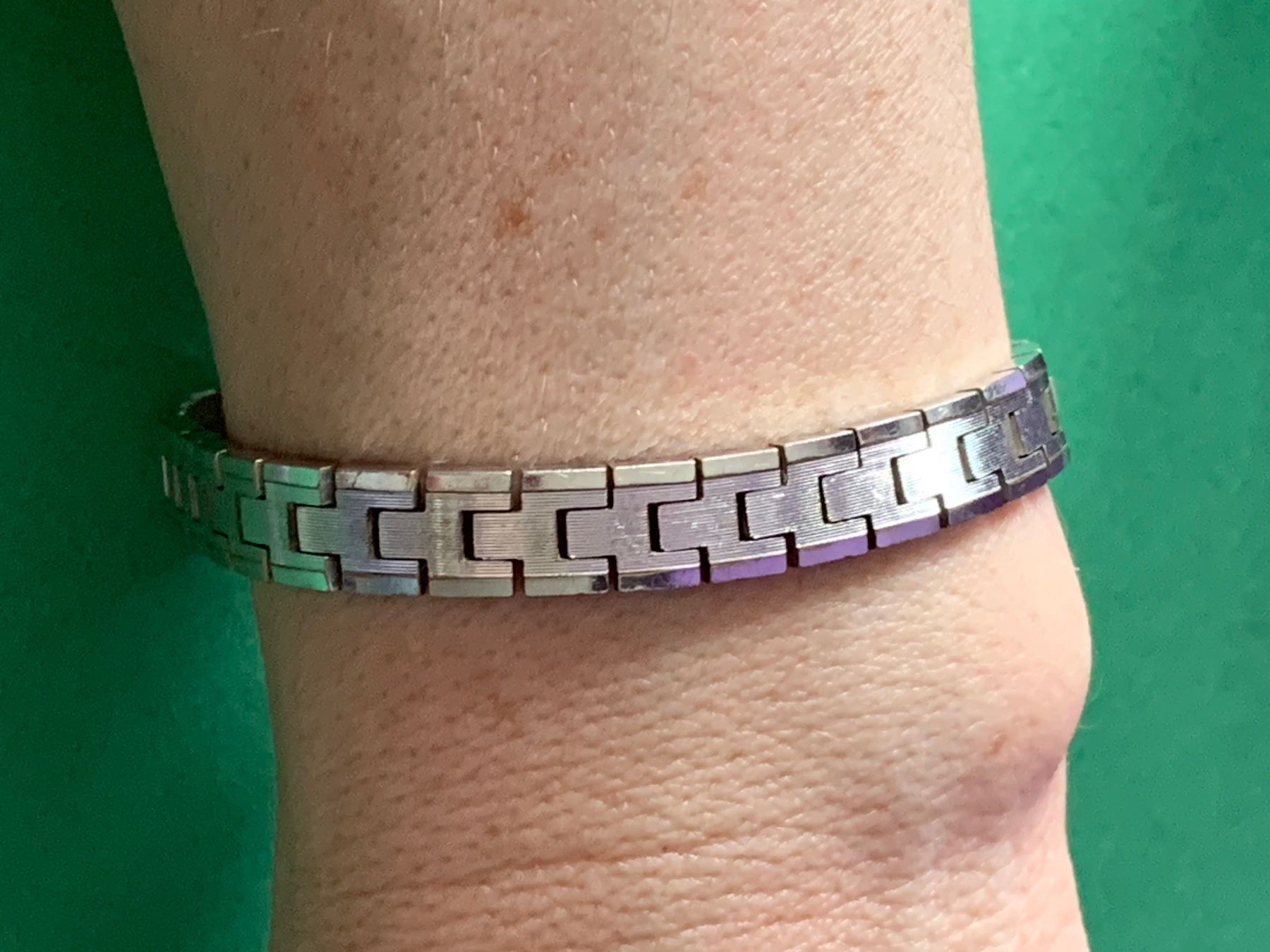 Bracciali & Braccialetti: Edelstahl -Armband retro-techno!!! – Usato da Dittingen venduto da Bijoubelle