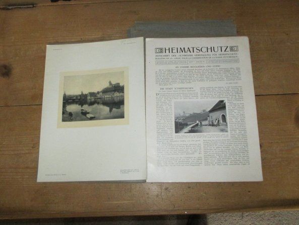 Revues & Magazines: Heimatschutz 1911 10 Hefte – D'occasion à Flims - Dorf par Stagediver 1