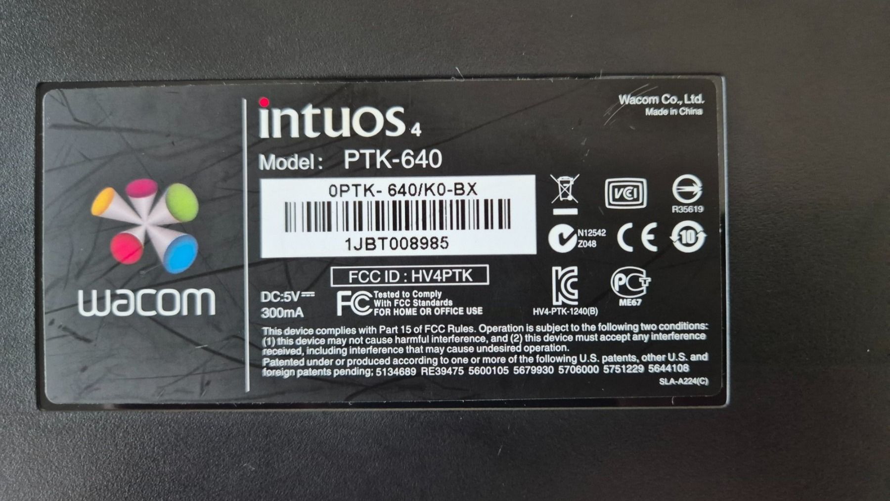 Wacom Tablet PC: Wacom Intuos 4 Medium Grafiktablet PTK-640 – Gebraucht aus Näfels von  4