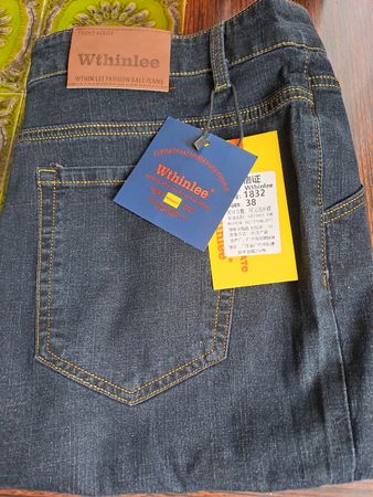 Wthinlee Herren Jeans Gr. 38 Dunkelblau Neuwertig