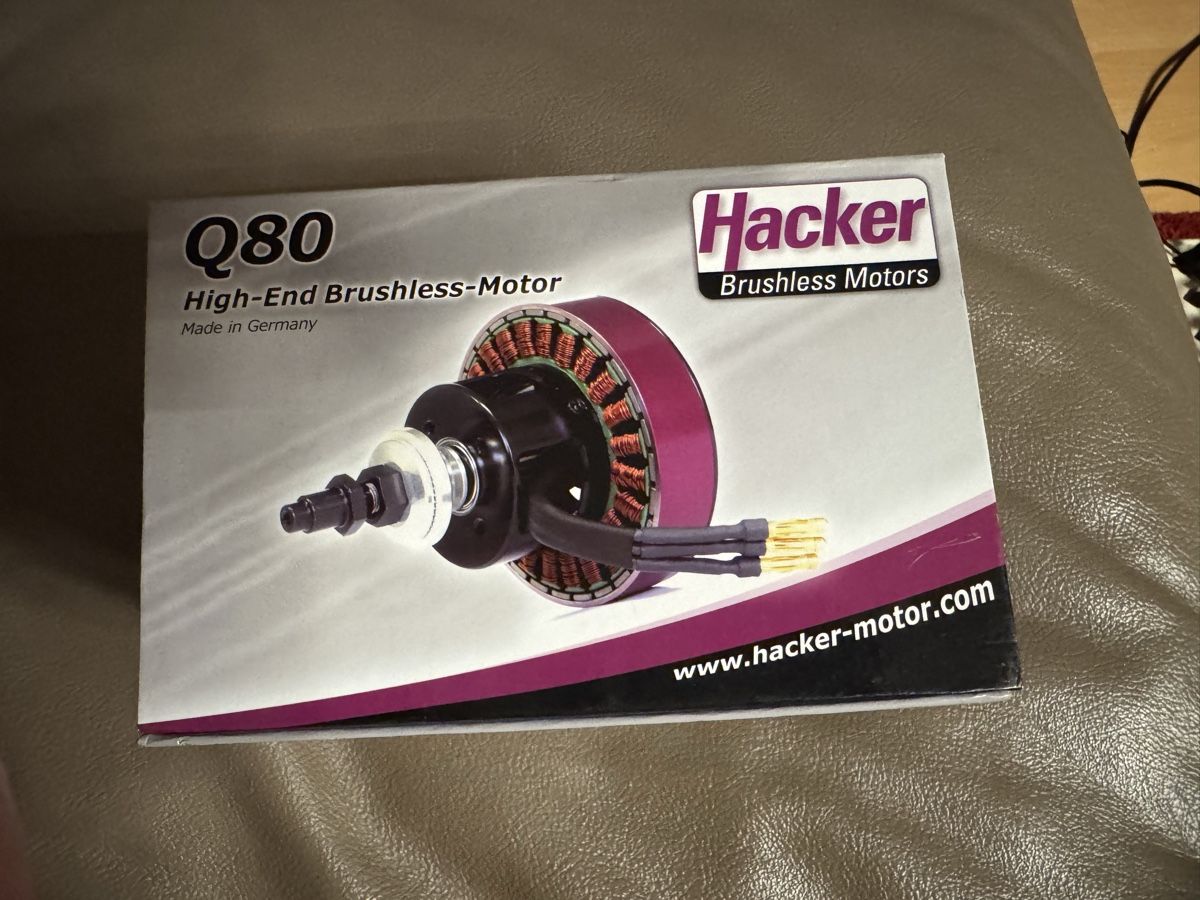 Hacker Moteurs: Hacker Q80-8M V2 Brushless Motor – D'occasion à Hirzel par Pepe34