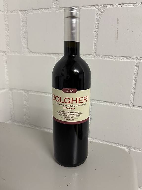 Vino: Grattamacco Bolgheri Rosso 2020 – Nuovo (secondo la descrizione) da Zollikon venduto da hei_mh2p