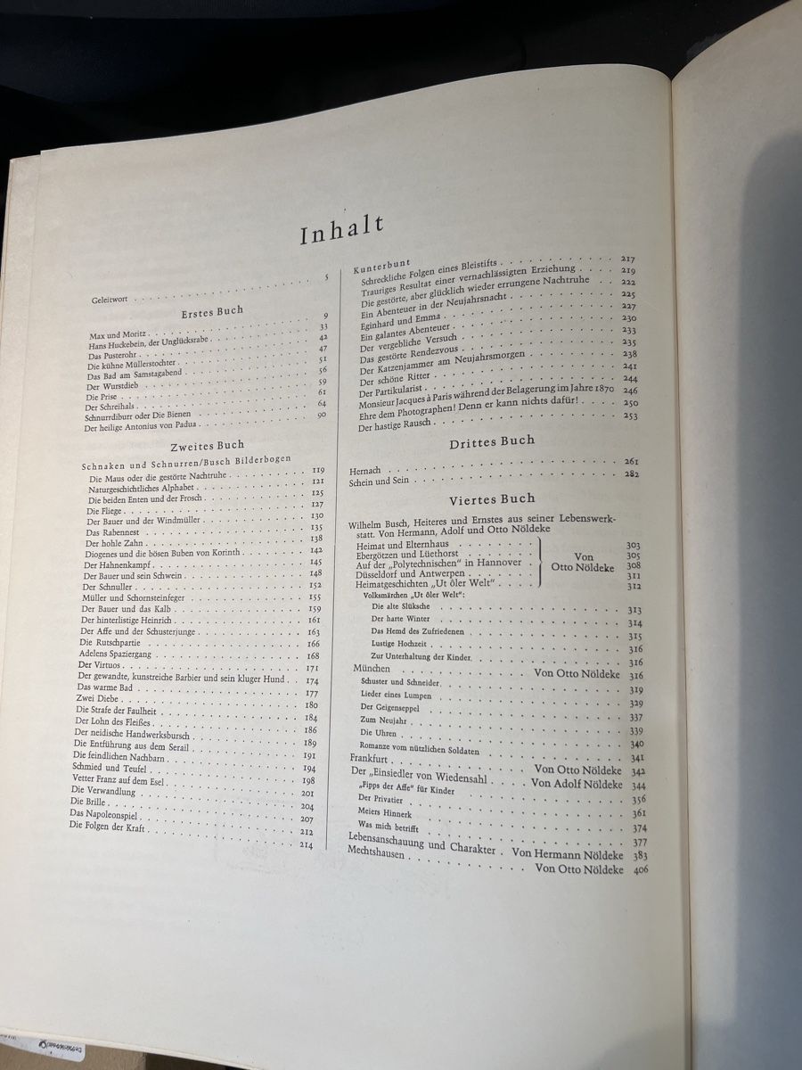 Bücher: Wilhelm Busch Buch – Gebraucht aus Niederrohrdorf von beniledergerber 4