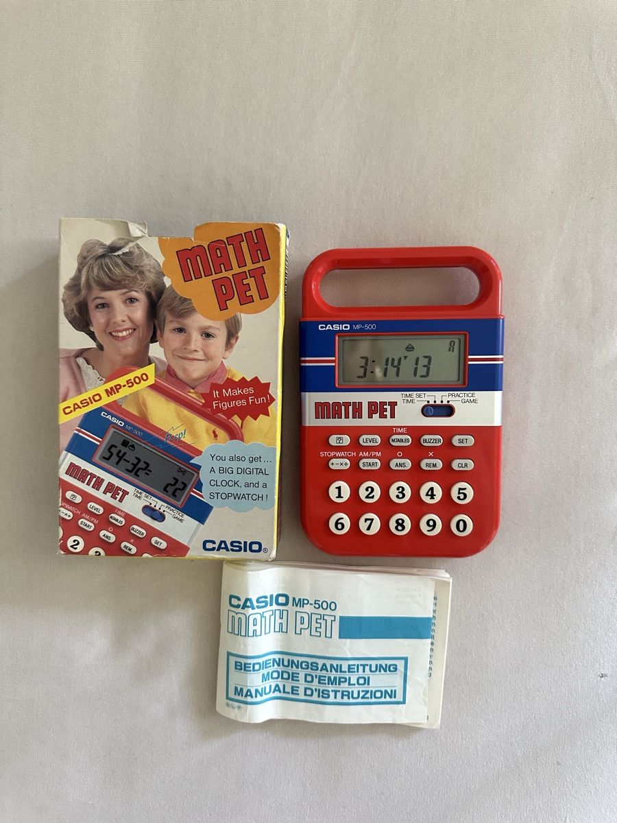 Casio Konsolen: Casio Math Pet MP-500 – Gebraucht aus Boudry von len_2lpk 1
