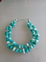 Collier pierres de turquoises