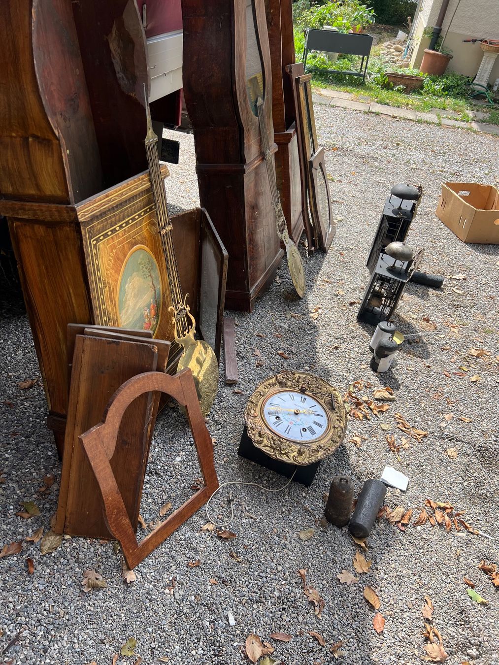 Stand- & Wanduhren: 3 Stück Antike Standuhren . – Gebraucht aus Glattfelden von maa_qcj8 9