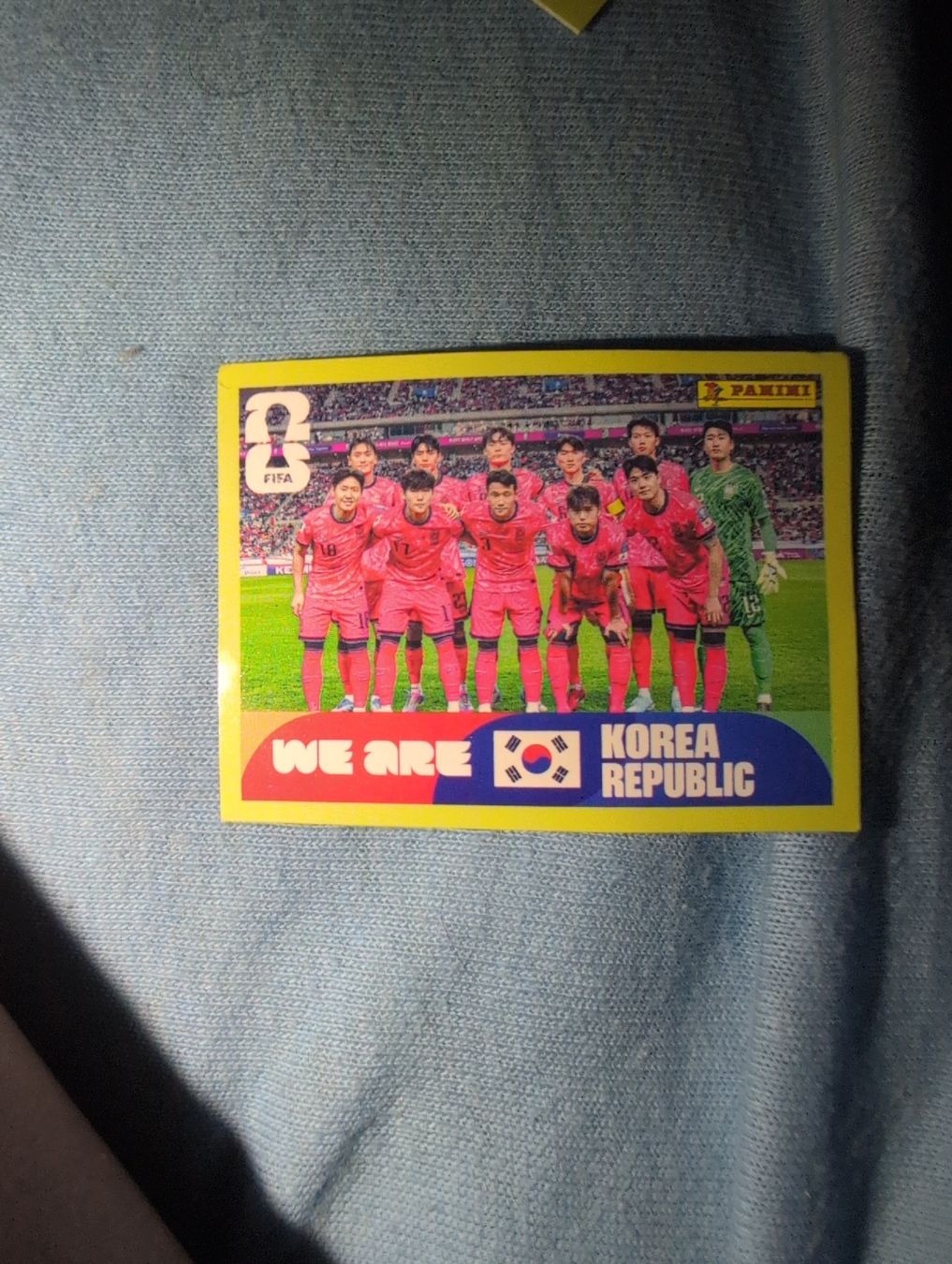 Panini Cartes à collectionner: Équipe Korea KOR 13 – Neuf avec emballage d'origine à Lausanne par KarolyneBaiao