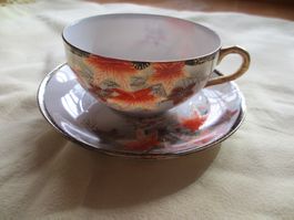 Vintage Teetasse mit Unterteller
