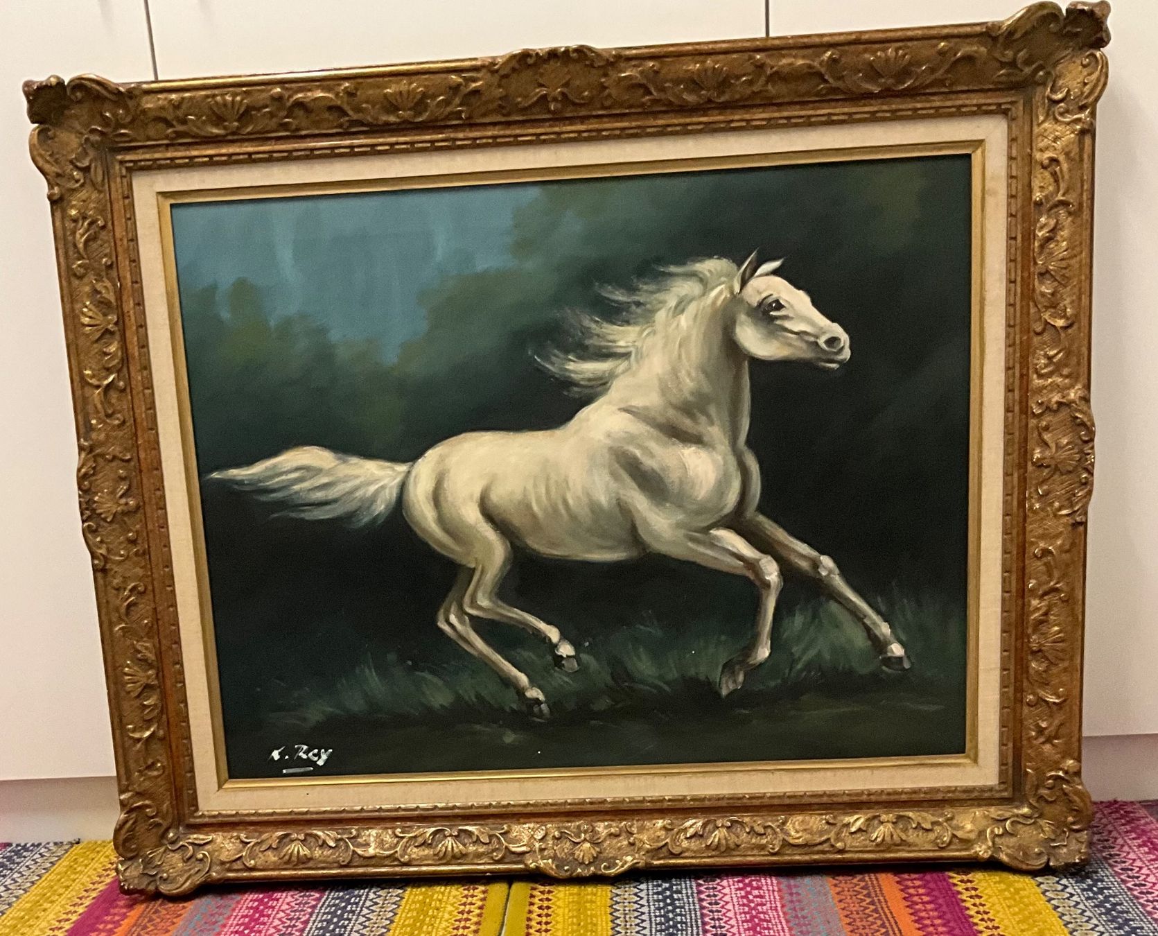 Gemälde: Bild mit Pferd – Gebraucht aus Urdorf von estelledavidson 1