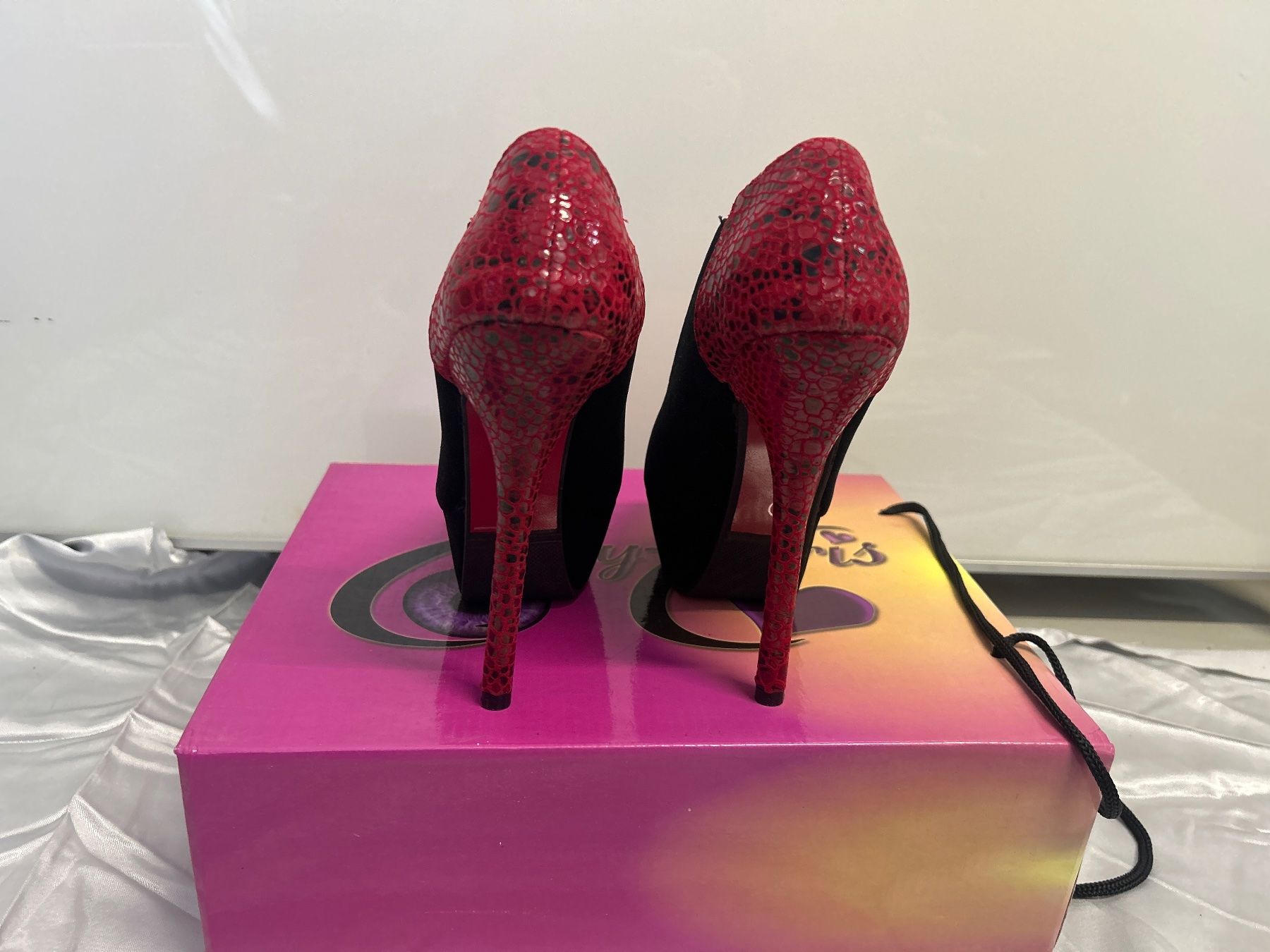 Scarpe da donna: Plateau Stiletto Pumps gr 35 Neu – Nuovo e nell'imballaggio originale da Regensdorf venduto da Spyke55 1