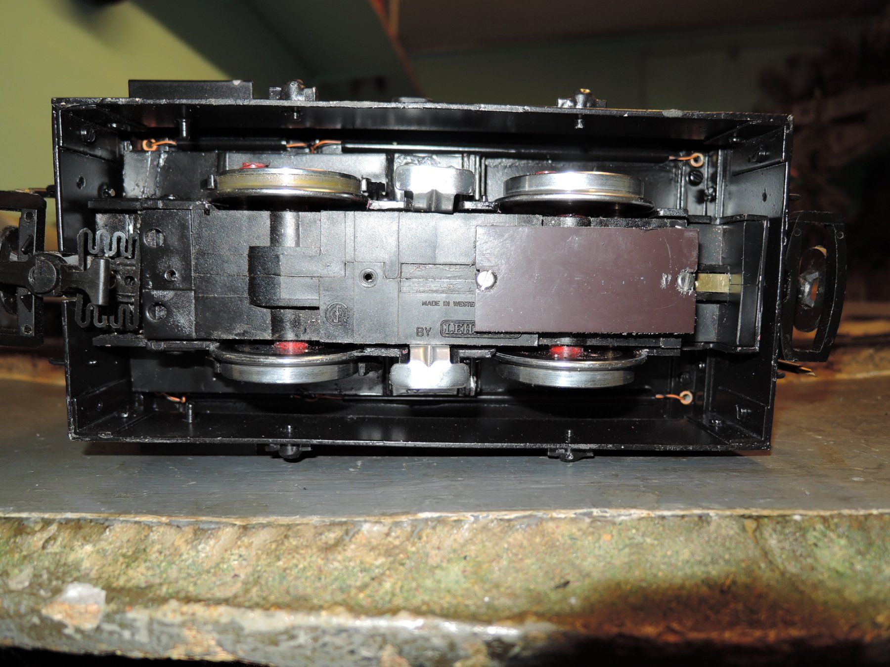 Modellini di ferrovie: RhB Lok (Traktor) Eigenbau aus Messing – Usato da Magden venduto da dbglgb 2