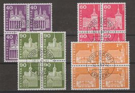 12.1.1967 : Nr. 362L,364L + 368/369L im VB - Ersttag