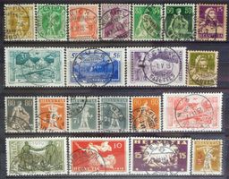 SVISLANDO 1900 à 1919: Lot de timbres oblitérés, O