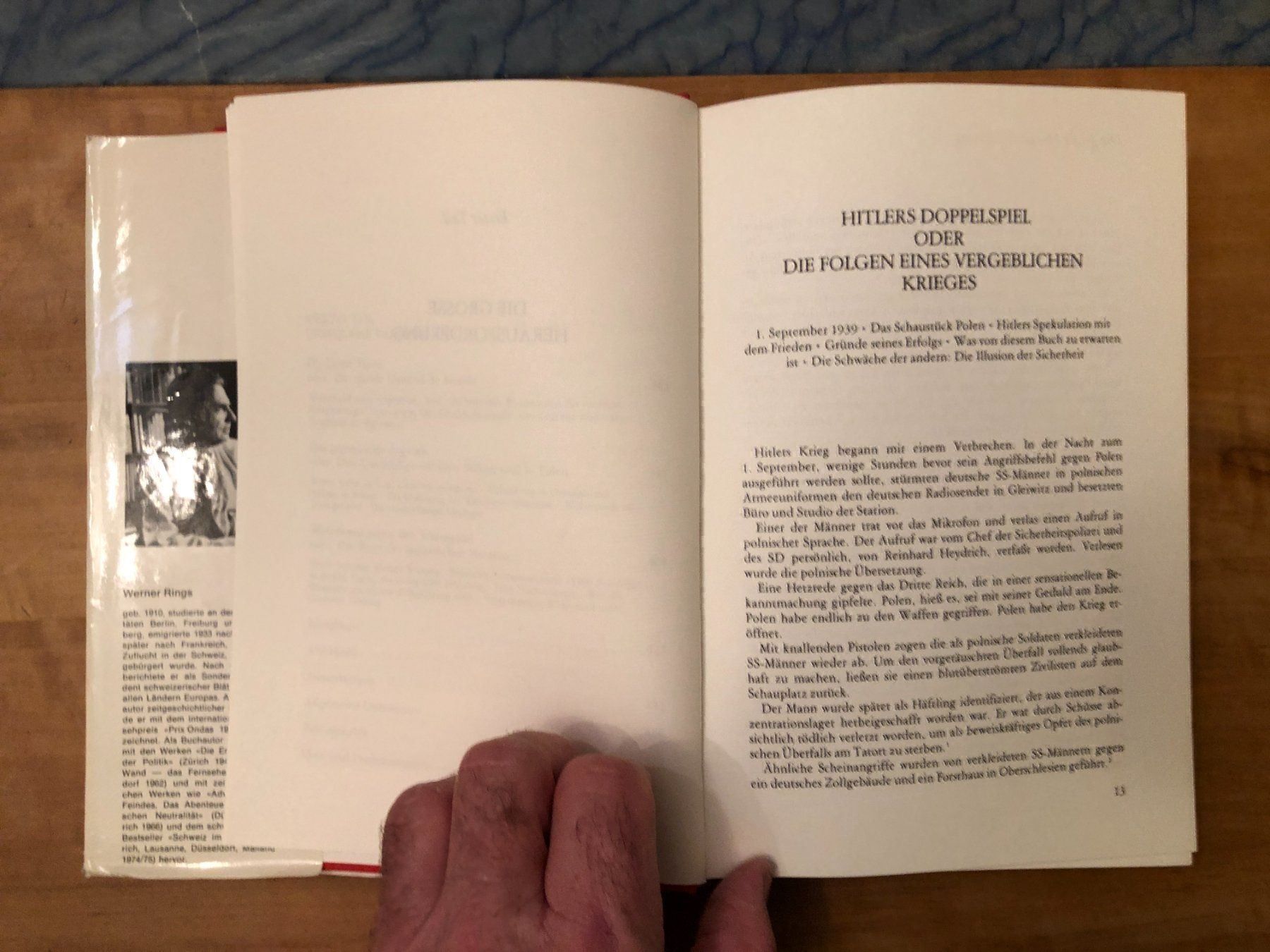 Livres: W. Rings: Kollaboration und Widerstand – D'occasion à Zürich par allp 4