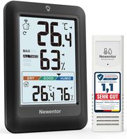 MAX MIN Thermometer innen aussen 24 48 Std. alle Zeiten
