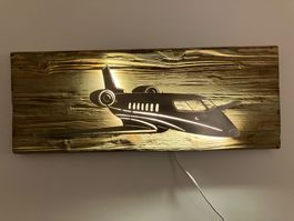 Schweizer Flugzeug Pilatus PC 24  mit LED Beleuchtung