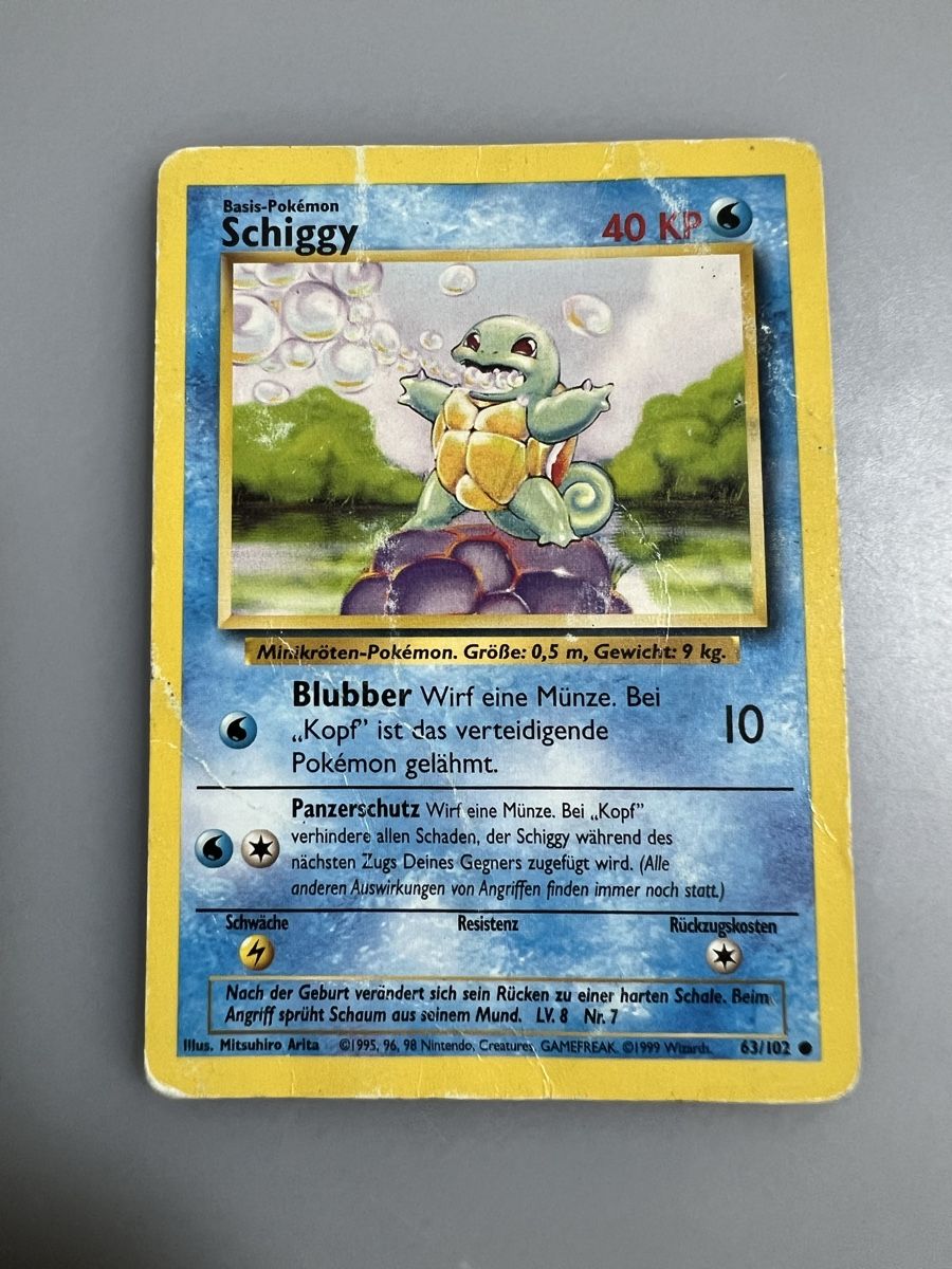 Pokémon Cartes à collectionner: Schiggy – D'occasion à Muttenz par Michugee97