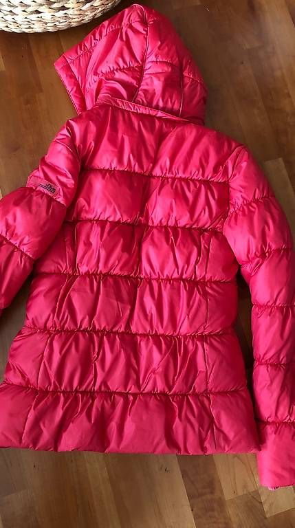 S.Oliver Giacche: S. Oliver Winterjacke in rot Gr. S / 176 – Usato da Langendorf venduto da Felix2017 2