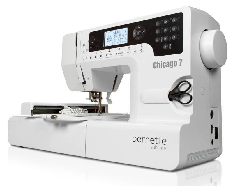Machines à coudre: Bernette Chicago 7 - Nähmaschine – Neuf avec emballage d'origine à Bottighofen par zaap