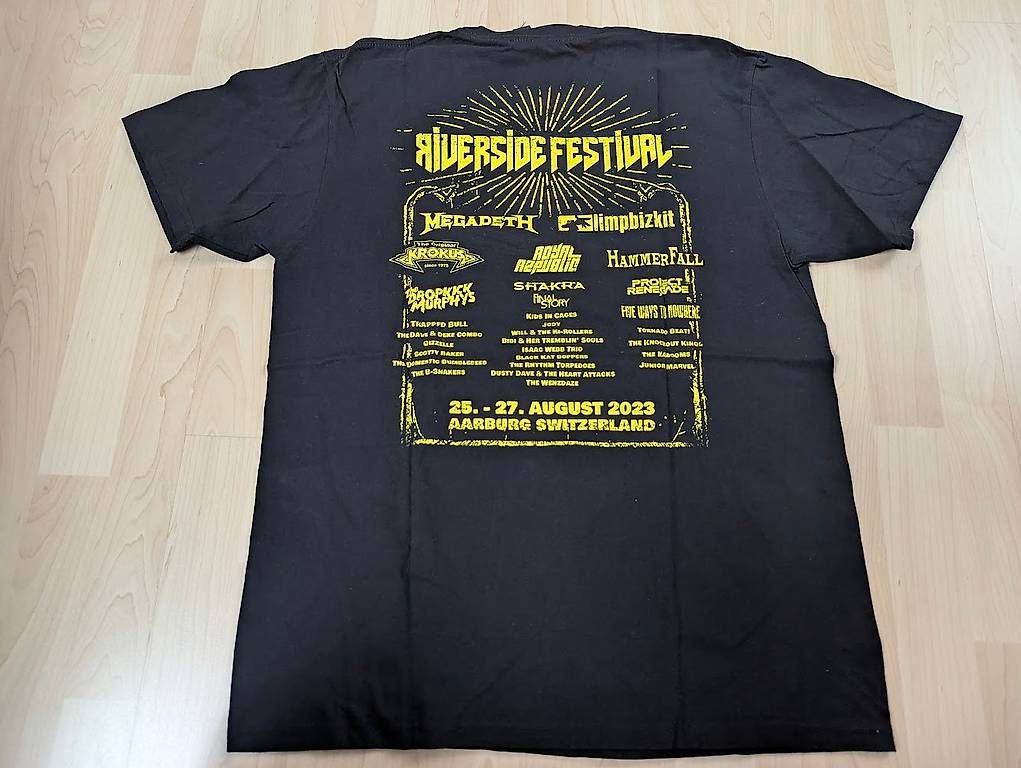 T-shirt: Riverside Festival Shirt – Usato da Rothrist venduto da Eclipsech 1
