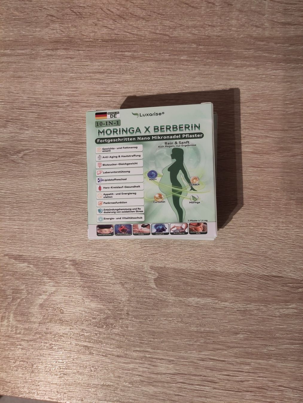 Cibi & Specialità: Abnehmpflaster Berberin Moringa – Nuovo e nell'imballaggio originale da Bülach venduto da Prisca0207
