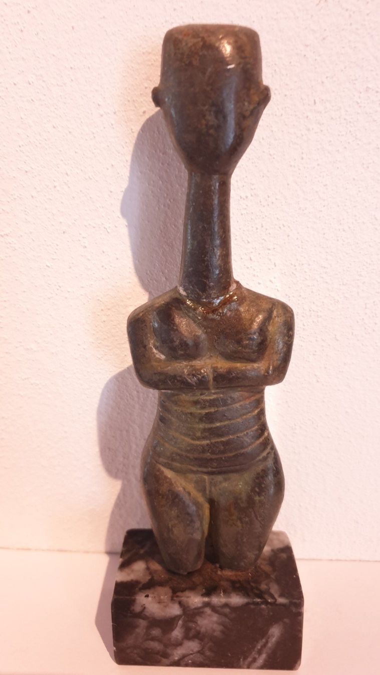 Sculture & Statue: Kykladenidol Skulptur. Griechenland. – Usato da Goldach venduto da armando_r