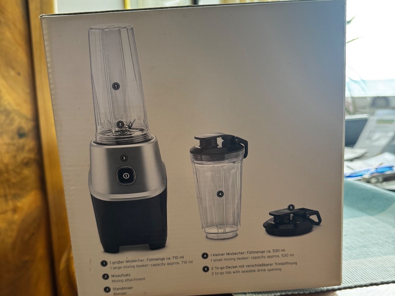 Tchibo Elettrodomestici da cucina: Power-Mixer mit Smoothie-Funktion – Nuovo e nell'imballaggio originale da Zürich venduto da Tarafo5 1
