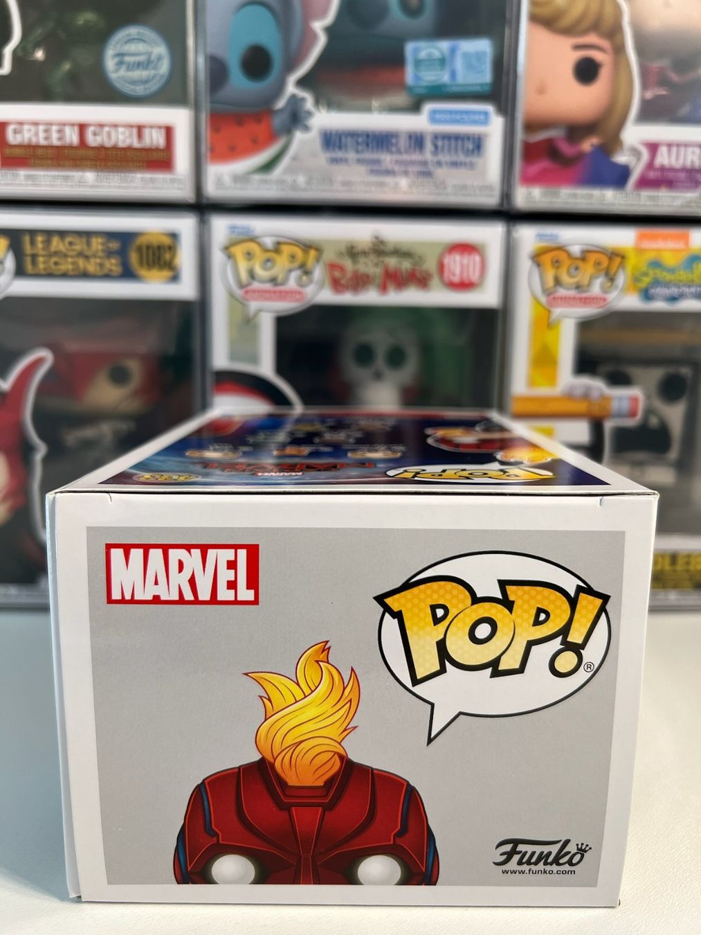 Funko Figuren: Funko POP! Captain Marvel Edition Limitée Glow Target 2019 – Gebraucht aus Le Mouret von perfectbijou 4