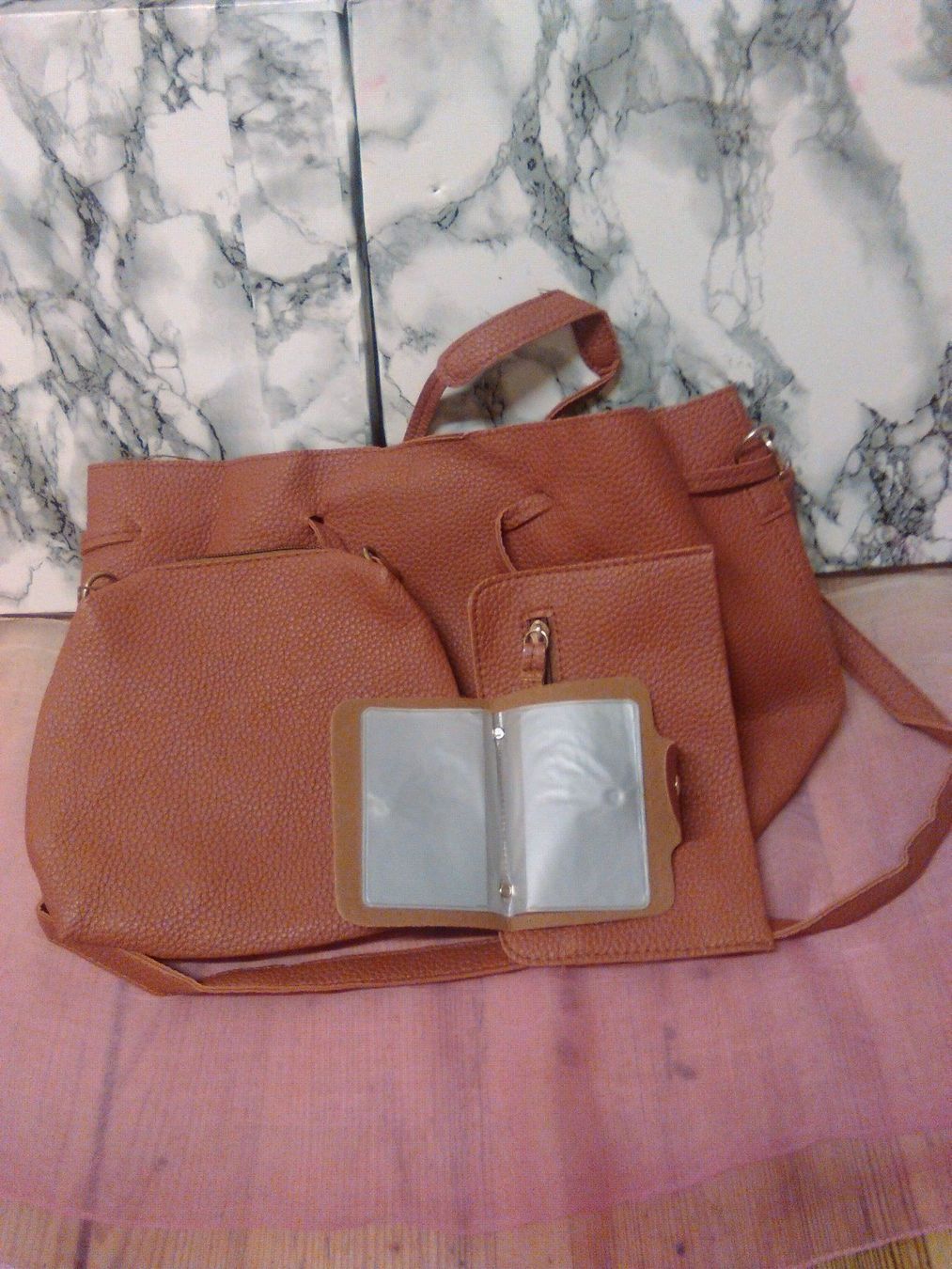 Borse da donna: DAMEN HANDTASCHEN ;;BEIGE;4STÜCK – Nuovo (secondo la descrizione) da Basel venduto da bijoutrie_4 4