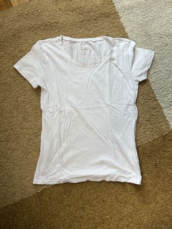T-shirt blanc The Basic, taille XS 