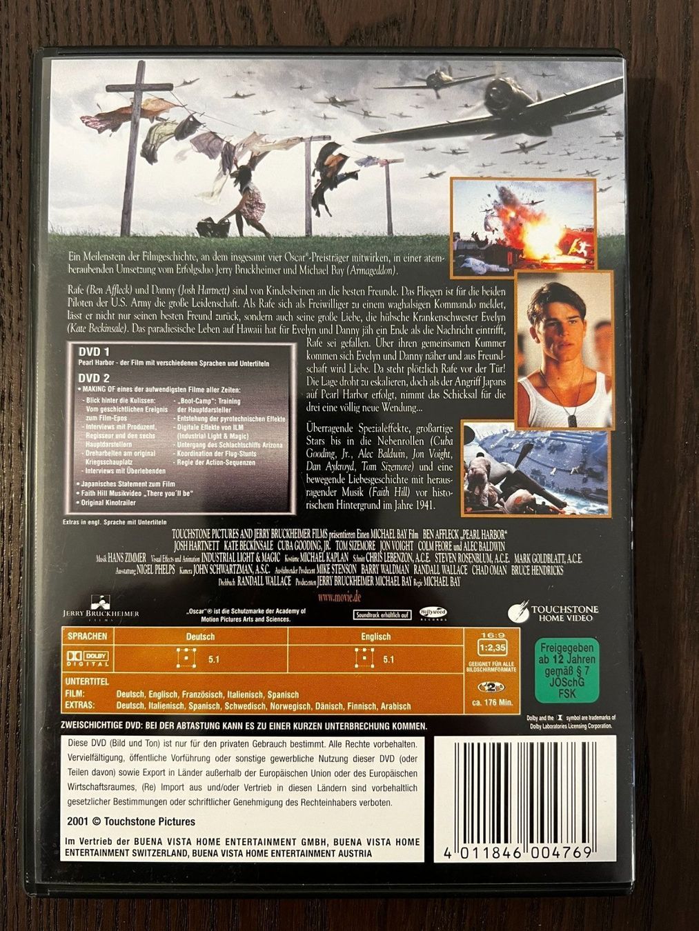 Tutti i DVDs: Pearl Harbor – Usato da Zürich venduto da FilmFreunde 1