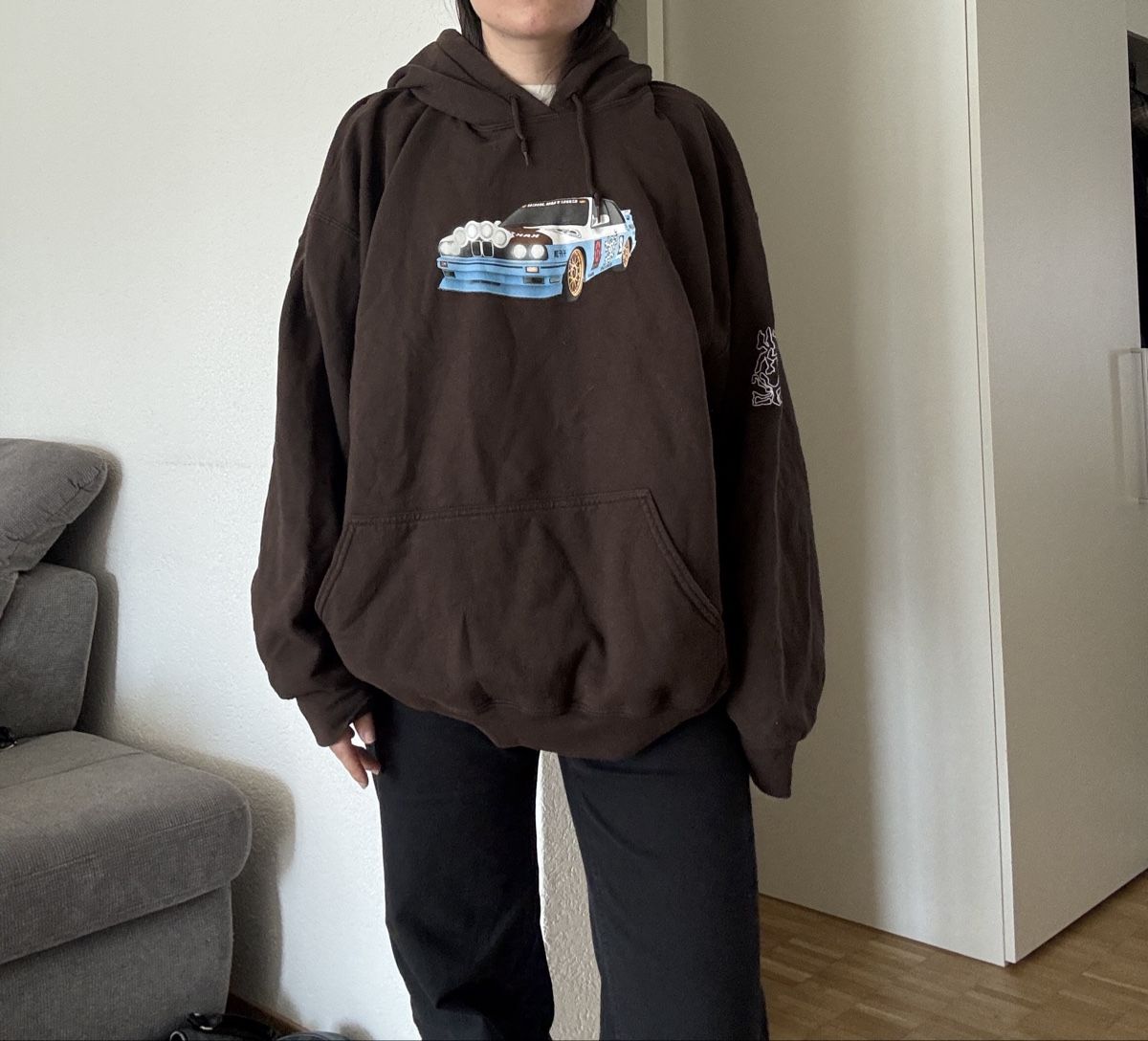 Brauner Travis Scott Hoodie (Gebraucht) in Kehrsatz für CHF 60 - mit ...