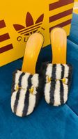 Original Gucci x Adidas Fell Pantoletten Gr. 37.5