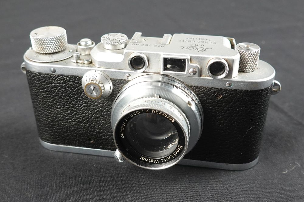My very first Leica, a Leica IIIa from 1937 with a Summar