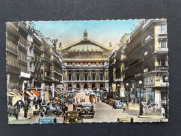 AK Paris Avenue et Theâtre de l‘Opéra 1949