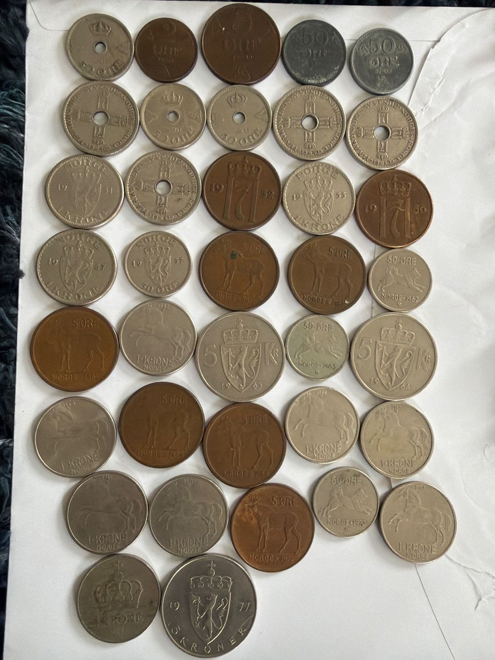 Tutti le monete: Collection de pièces de monnaie Norwegen – Usato da Hittnau venduto da Pat_yl7f